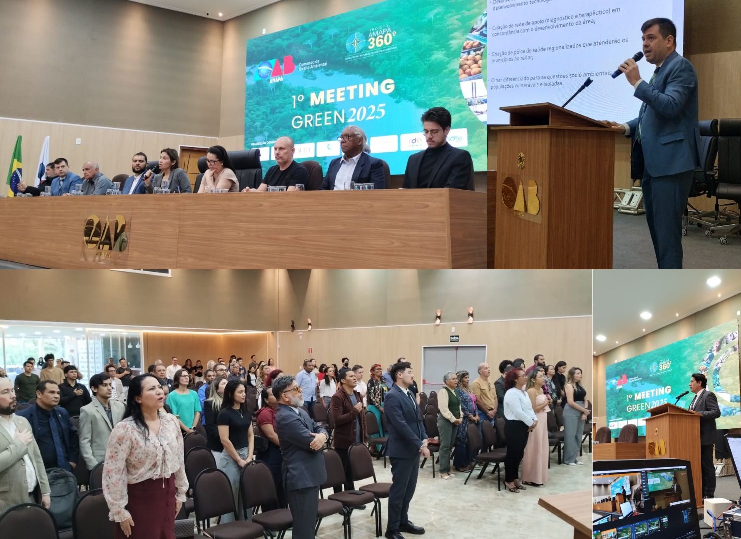 OAB-AP Realiza o 1º Fórum Amapá, 360° de Bioeconomia e reforça compromisso com o Desenvolvimento Sustentável da Região